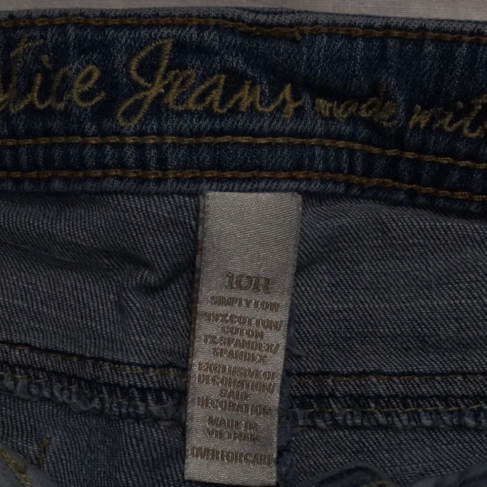 Justice Girls Shorts. Size 10.